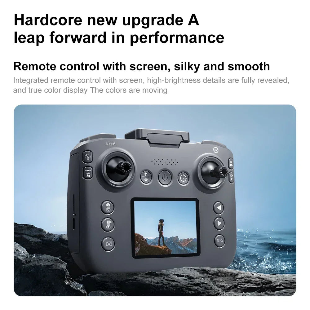 Xiaomi V666 Mini Drone 4K – 5G WiFi FPV, Obstacle Avoidance, Brushless Motor, Altitude Hold, Foldable RC Quadcopter + 3 Batteries