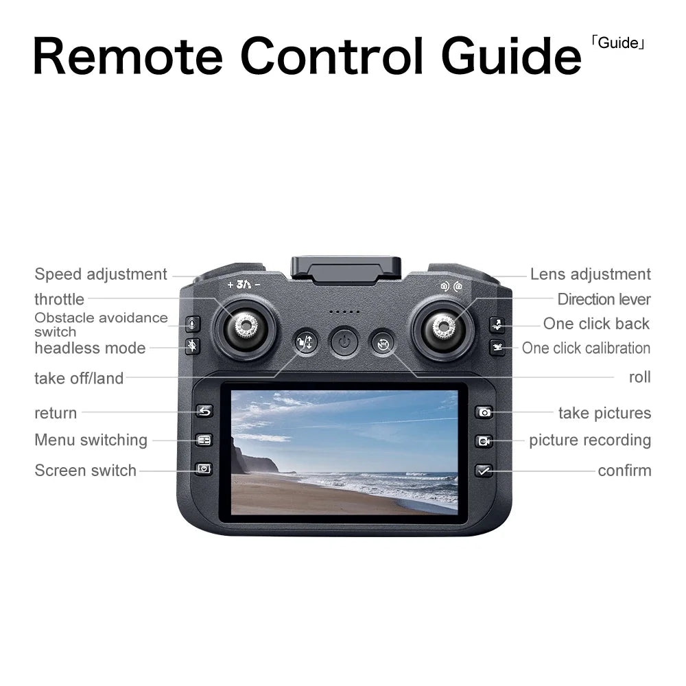 Xiaomi GT8 Pro 8K Dual-Camera GPS Drone – Professional FPV QuadCopter with Optical Flow, Obstacle Avoidance & 3 Batteries