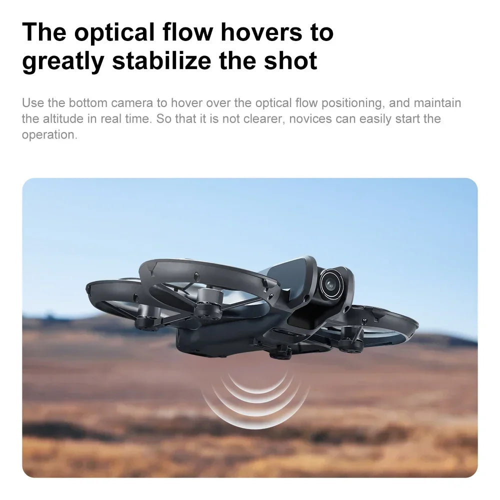 Xiaomi V666 Mini Drone 4K – 5G WiFi FPV, Obstacle Avoidance, Brushless Motor, Altitude Hold, Foldable RC Quadcopter + 3 Batteries