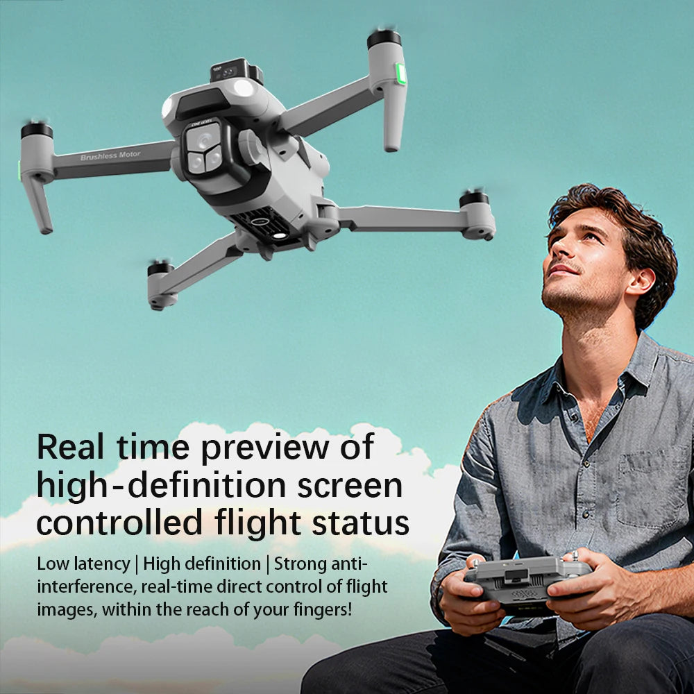 Xiaomi A1R 3S GPS Drone 8K professionnel FPV Laser sans brosse évitement d'obstacles aérien optique pliable quadrirotor Mini 4K Dron