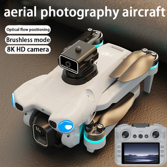 360 °   Rouleau FPV 5G WIFI 8K HD double caméra moteurs sans balais Intelligence évitement d'obstacles pliable nouveau Drone GPS AE5Pro avec Drone