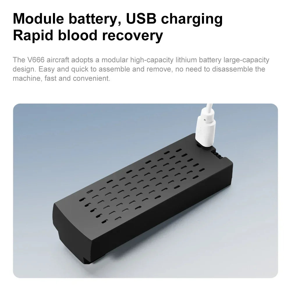 Xiaomi V666 Mini Drone 4K – 5G WiFi FPV, Obstacle Avoidance, Brushless Motor, Altitude Hold, Foldable RC Quadcopter + 3 Batteries