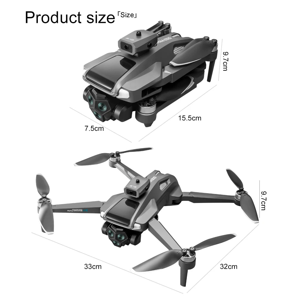 2025 nouveau Drone M66 HD télécommande pliante avec caméra et écran 5G FPV caméra quadrirotor moteur sans brosse RC quadrirotor