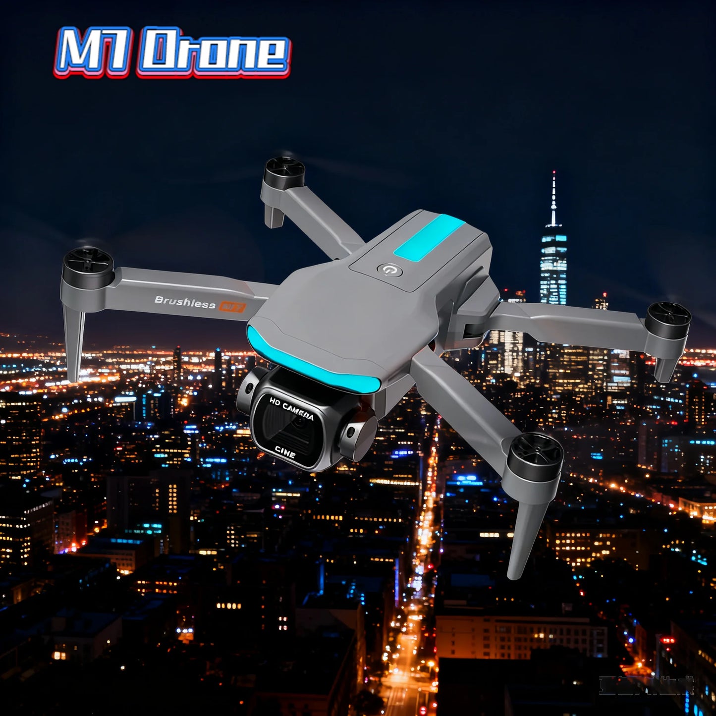 Nouvelle génération M7 8K HD 5G GPS télécommandé professionnel photographie aérienne Drone double caméra quadrirotor jouet Drone cadeau pour