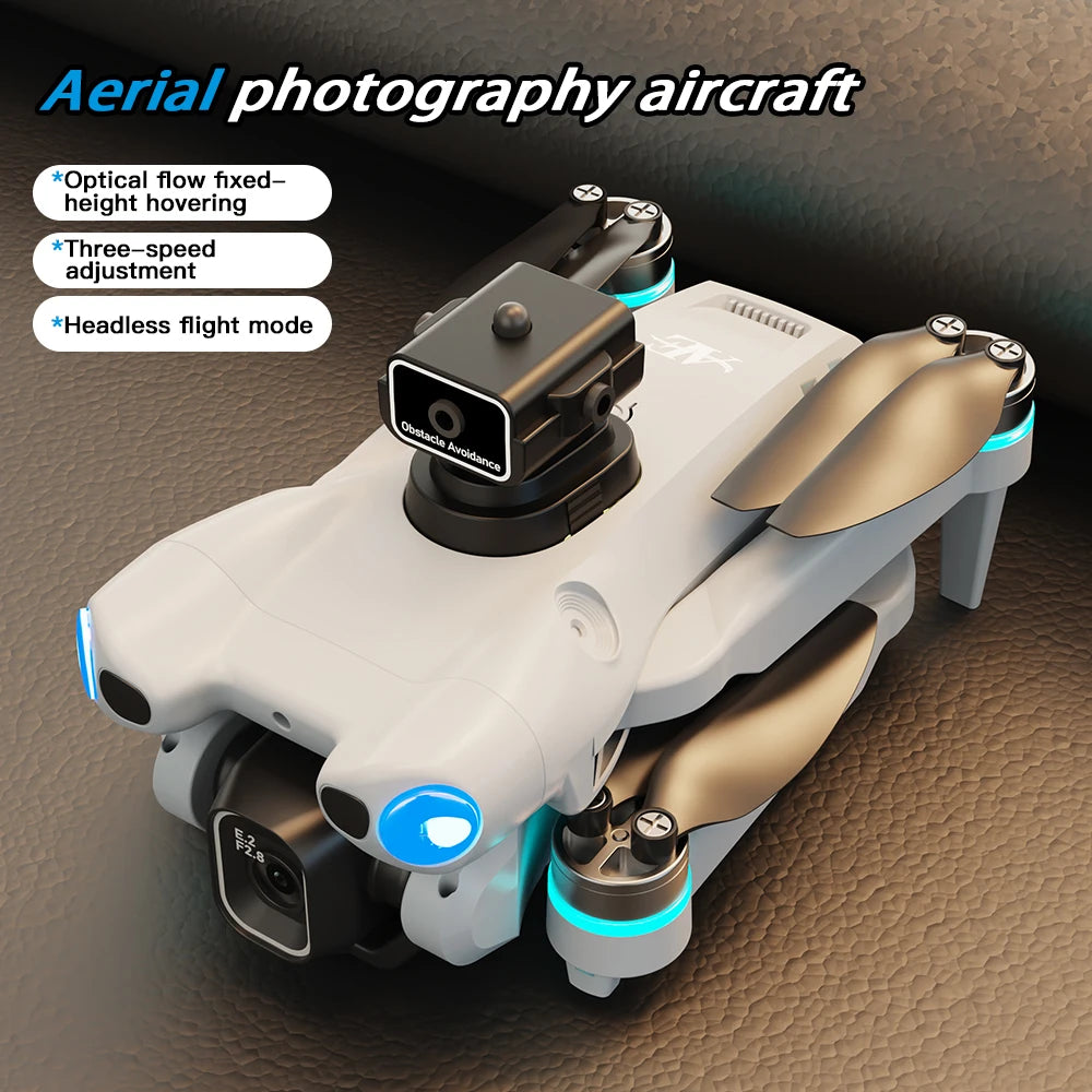 5KM 8K professionnel HD double caméra 2026 populaire nouveau AE5 GPS Drone 3 axes cardan 360 °   Jouet quadrirotor sans balais pour éviter les obstacles