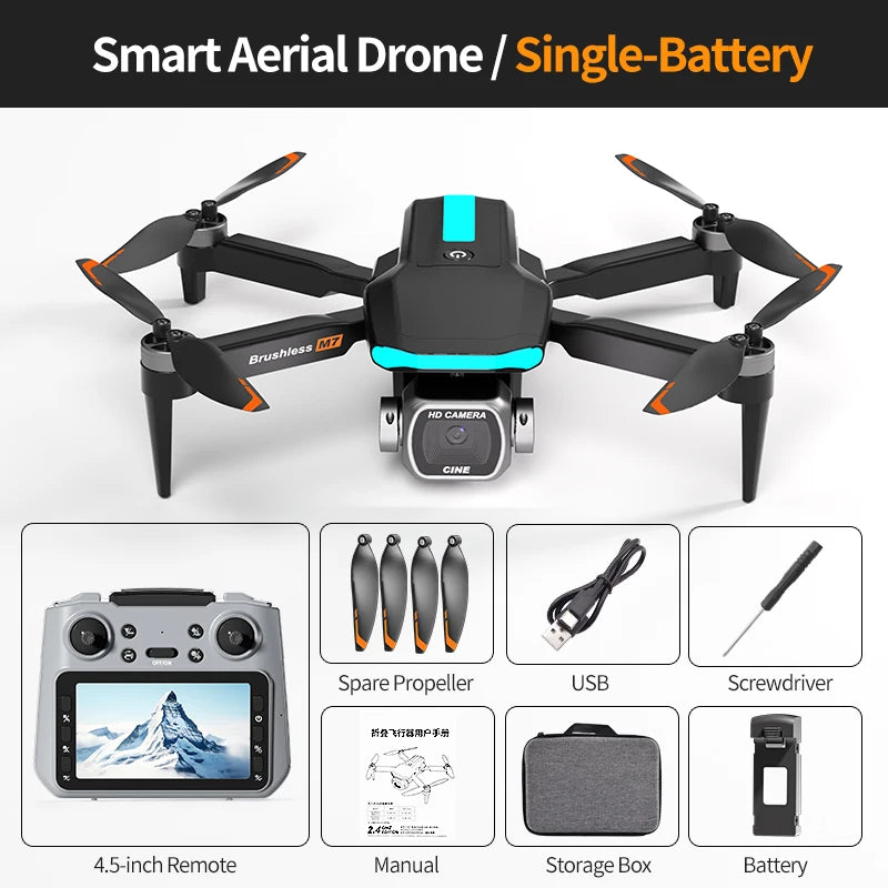 Nouvelle génération M7 8K HD 5G GPS télécommandé professionnel photographie aérienne Drone double caméra quadrirotor jouet Drone cadeau pour