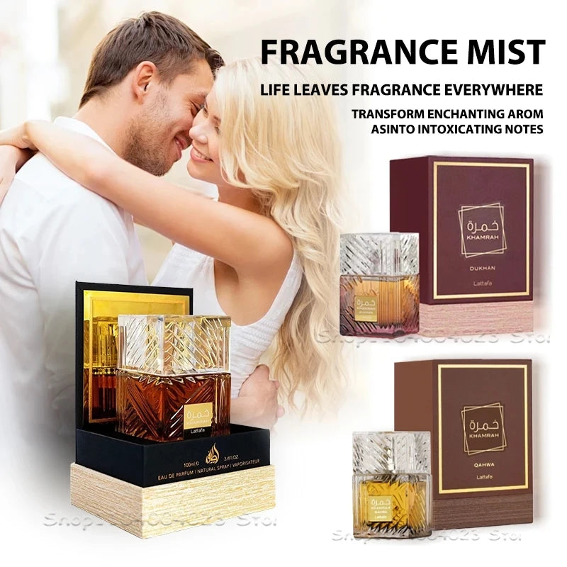 Khamrah Eau De Parfum 30ml/100Ml Maison Alhambra Khamrah Parfum Eau de Parfum Spray Parfum arabe Original