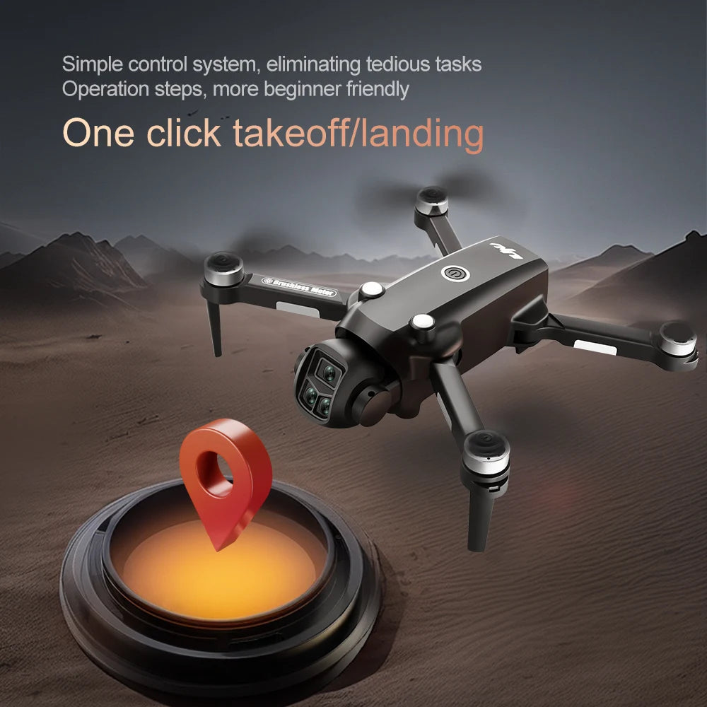 Nouveau V156 Max Drone professionnel HD double caméra Dron moteur sans brosse 5G WIFI FPV pliable RC quadrirotor hélicoptère jouets