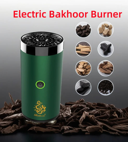 Diffuseur d'arôme électrique arabe, Mini brûleur d'encens de voiture, Portable, de luxe, pour aromathérapie domestique, Bakhoor, nouvelle mode 2026